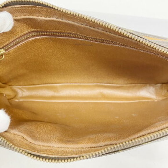 Louis Vuitton Monogram Marly Dragonne GM Clutch Bag Brown - Picture 4 of 9